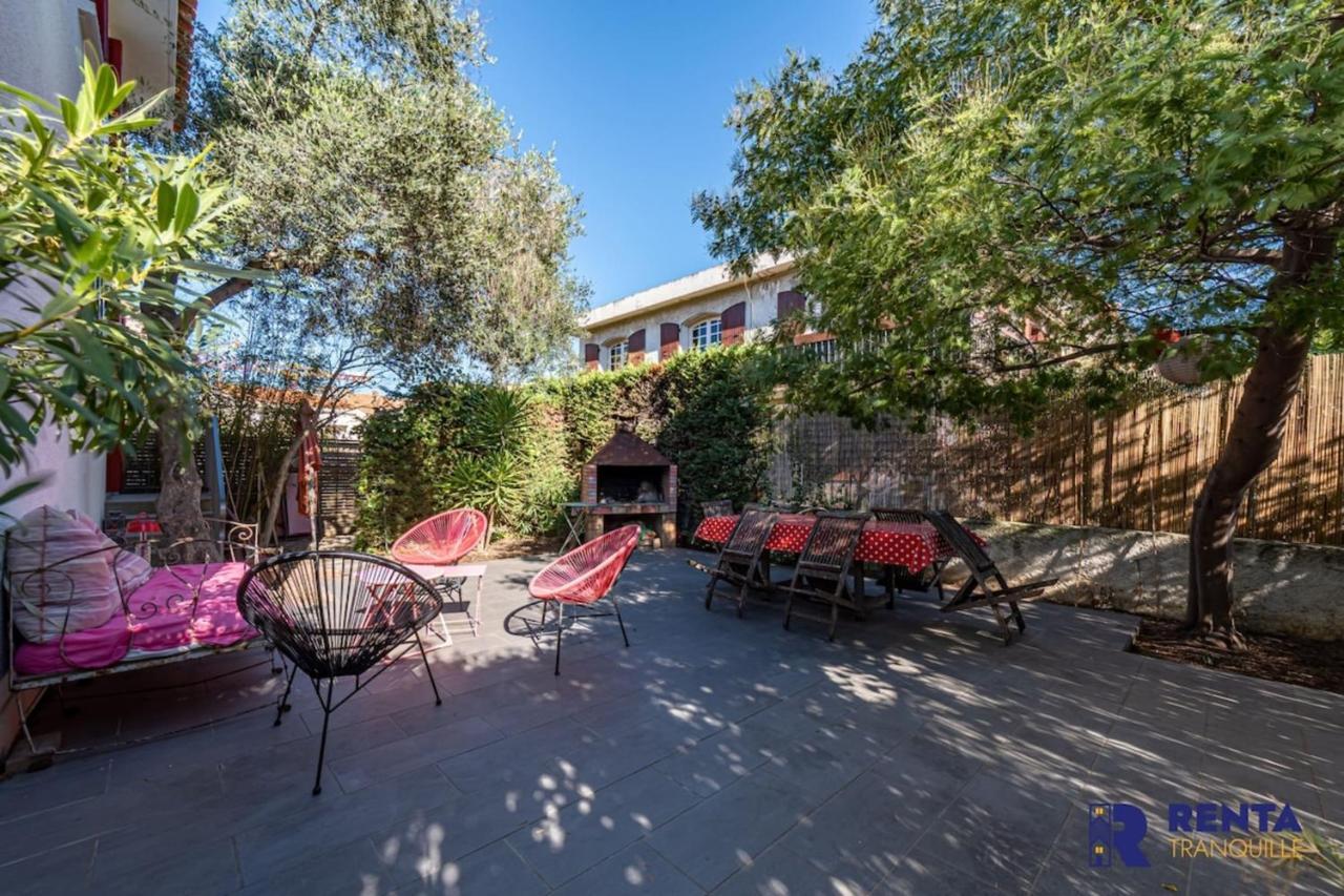 Villa Catalane I 200 M I Terrasse 20 M I Jardin Perpignan Luaran gambar